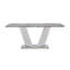 Table de salle à manger en marbre pour 6 personnes, table de salle à manger rectangulaire en faux marbre avec base en acier inoxydable à finition miroir, table de cuisine moderne en marbre de grande taille (table seulement)