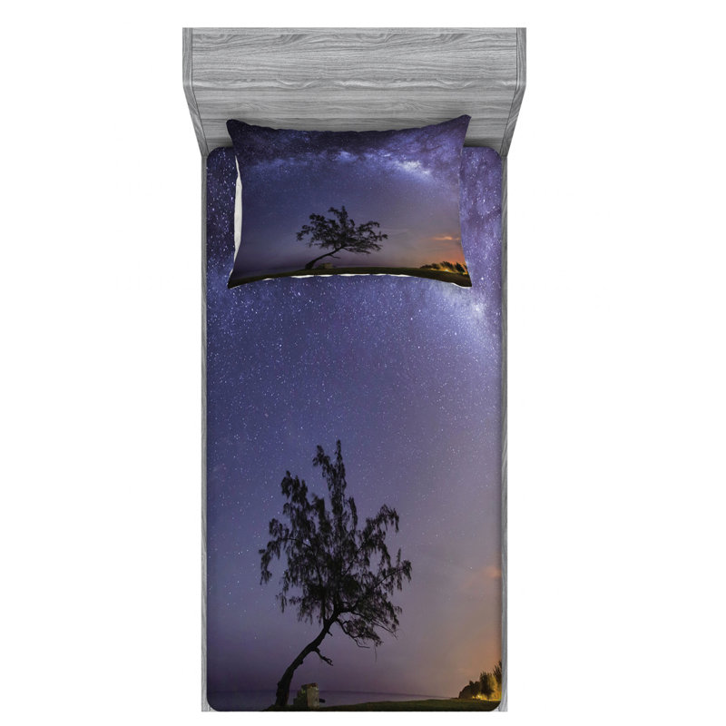 Microfiber Sheet Set, Twin XL Sheet Set with Fitted Sheet
