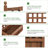 Georgia-May Wood Planter Box with Trellis-890813547