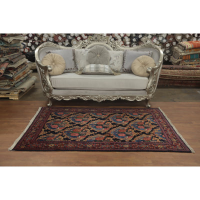 Tapis traditionnel à teinture végétale 4 x 6