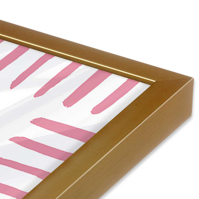 Ensemble de 2 estampes Ribboned Holiday, Or poli, 12 po x 12 po