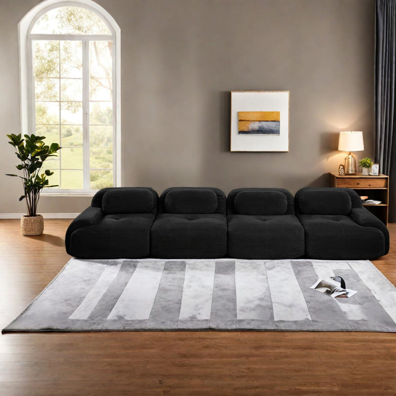 Canapés ergonomiques adaptés aux animaux de compagnie, conception moderne en velours côtelé doux pour la maison