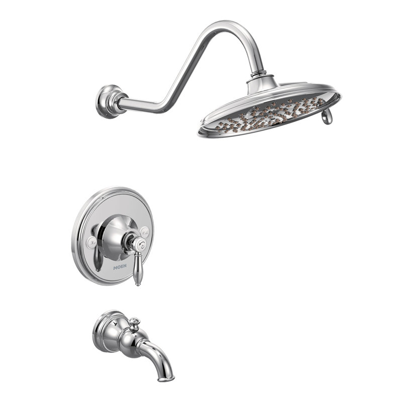Weymouth Tub and Shower Faucet, Chrome