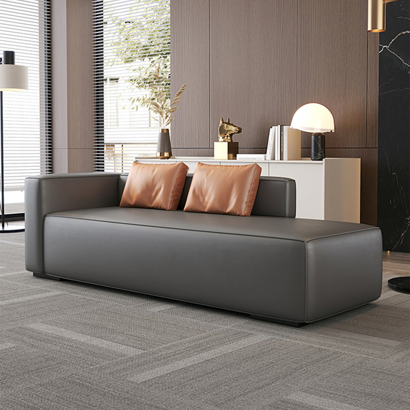 Banc avec revêtement, Gris