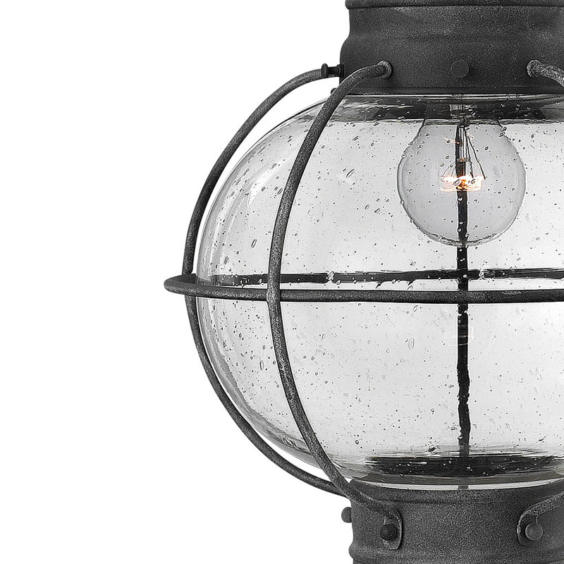 Jolie 1-Light Outdoor Hanging Lantern, 100W Medium