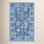 Cece Blue White Hand-Tufted Wool Oriental Rug