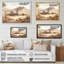 Wild West Town II - cadre flottant, impression sur toile-86492310-86492311