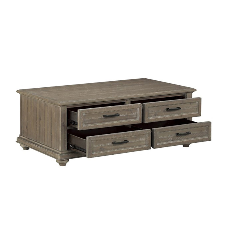 Table basse Nayele, Bois flottant / brun clair