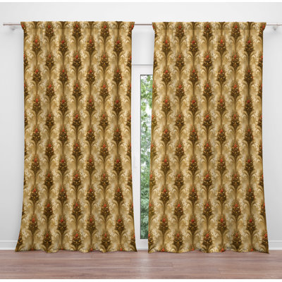 Jessalyn Room Darkening Curtain Pair