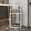 Porte-serviettes sur pied en métal-50493338