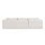 Canapé modulaire Boneless avec table d'appoint en L pour salon-2056989362