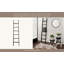 Rustic 6ft Tall Blanket Ladder, Decorative Freestanding Ladder For Storage - 19" x 2" x 76"-1110151853