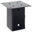 Post Bases Square 4 Pcs 81X81 Mm Galvanised Steel-1298260425