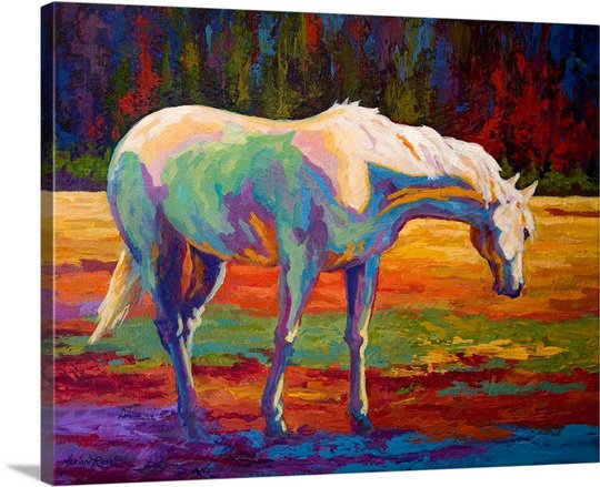 "Aidrianna Mare II" par Marion Rose, reproduction d'art sur toile tendue, H 11 po x l 14 po x P 1,5 po