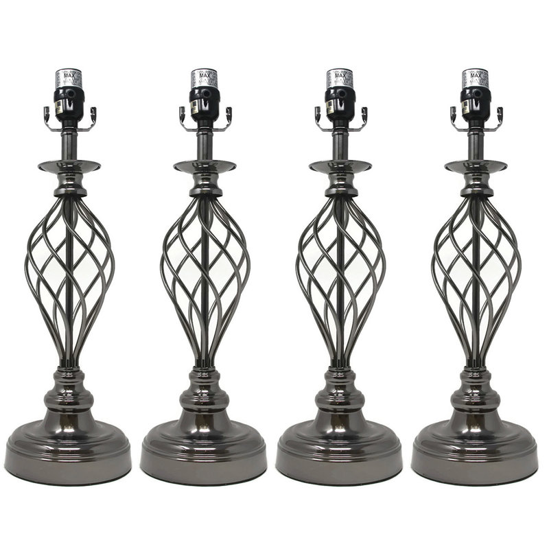 Lirette Metal Lamp Base Lamp
