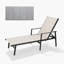 Ensemble de chaises longues pour patio, ensemble de 2 chaises longues d'extérieur en aluminium textilene à double couche avec dossier réglable à 6 positions, chaise longue d'extérieur pour plage, bord de piscine, terrasse-66002851
