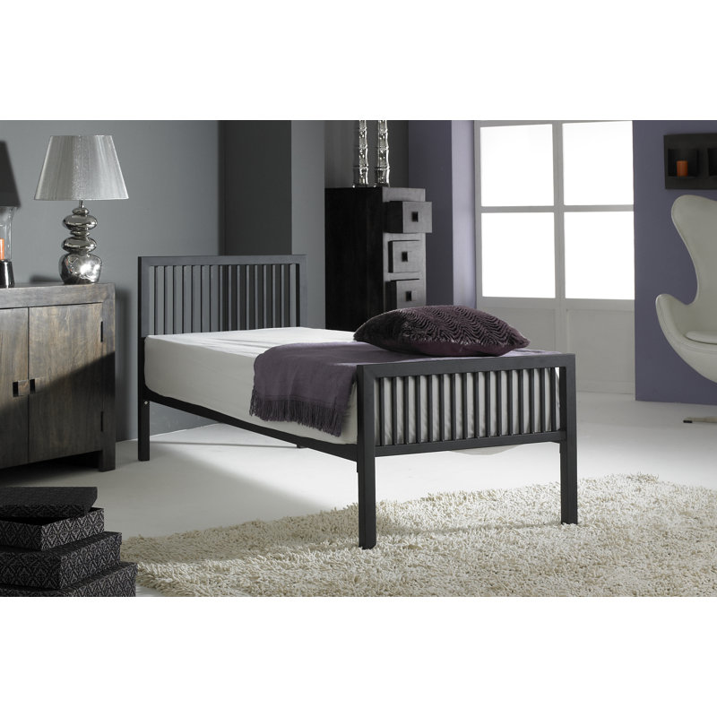 Linwood Metal Bed, Single (3'), Black