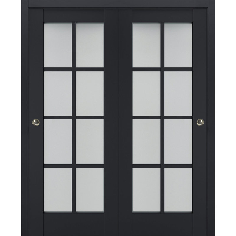 Portes de placard Veregio, Antracite, 36 po x 84 po