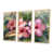Toile naturelle avec cadre flottant