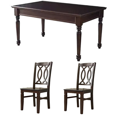 Sylvanus Rectangular 35.43'' W Dining Set