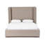 OCTAVIA Upholstered Queen Wingback Bed-393644478