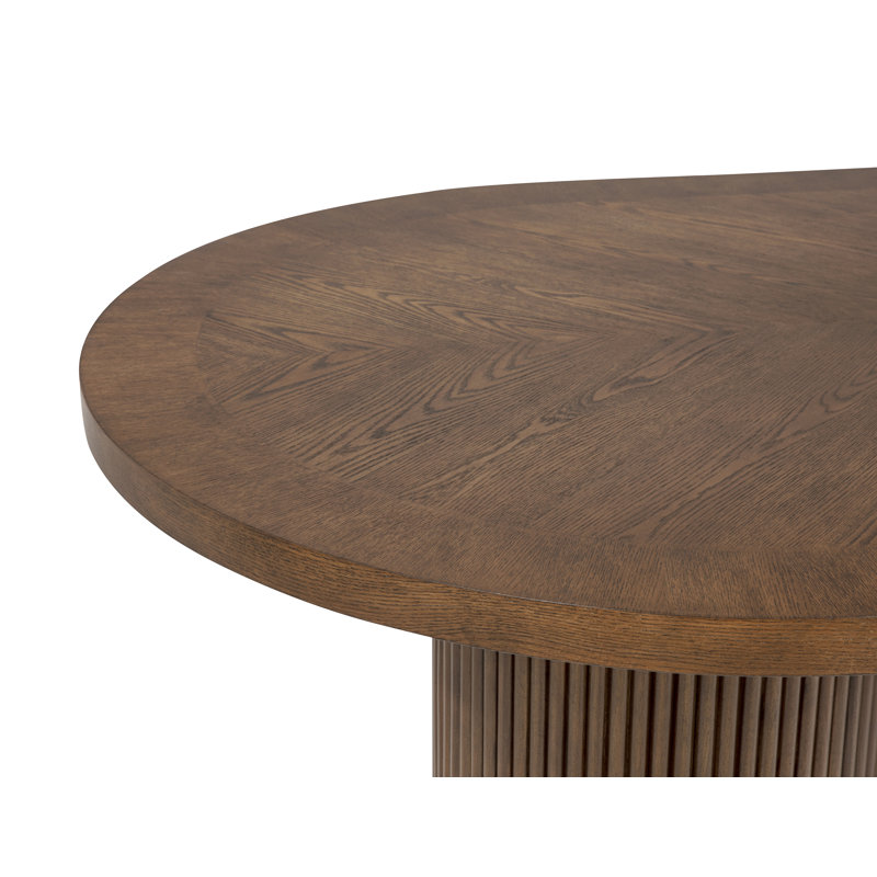 Table de salle à manger Orlina, Brun