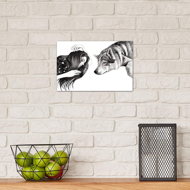 Dreamers 1 Piece Wrapped Canvas Wall Art, 20.32 cm H x 30.48 cm W