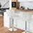 Milorad Swivel Upholstered Adjustable Height Counter Stool-383820568