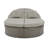 Outdoor Sun Bed Patio 2-Person Daybed With Cushions And Pillows, Rattan Garden Reclining Chaise Lounge With Adjustable Backrests And Foldable Cup Trays For Lawn, Poolside