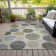 Machine Washable Indoor/Outdoor Xhevrie Taupe Rug