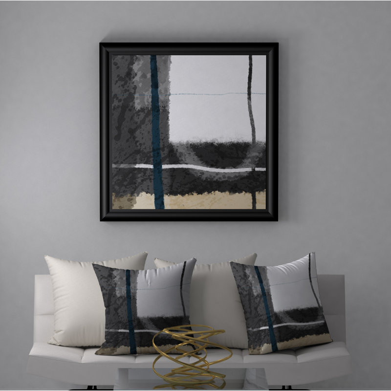 Housse de coussin décorative carrée Sound serene, 20 po X 20 po