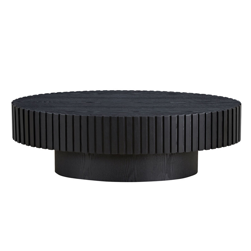 Modern Coffee Table, Matt Black