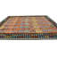 Tapis oriental fait à la main de couleur kilim et Sumak 10 x 13 Lunamia