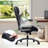 Modern Upholstered Swivel Office Chair-341916353