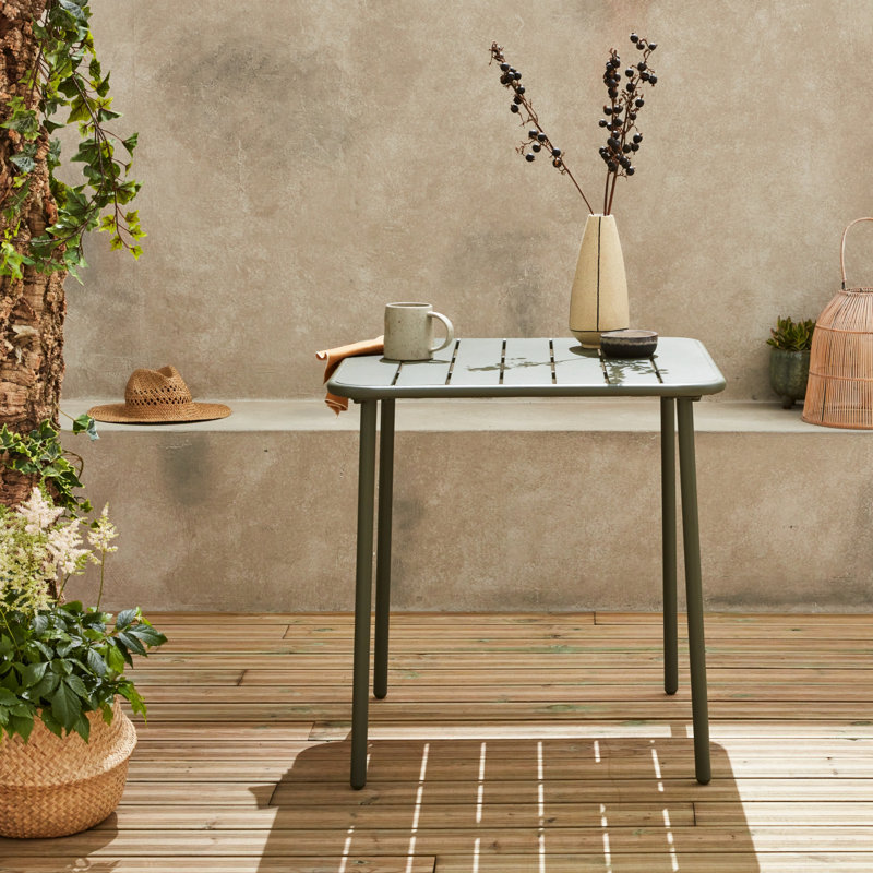 Pyrros Metal Dining Table, Savana