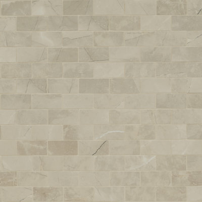 Sonoma Sand 12 in. x 12 in. Polished Porcelain Mosaic Floor and Wall Tile