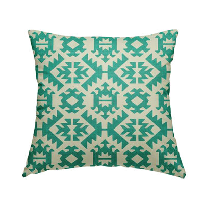 Luciano Geometric Rectangular Throw Cushion