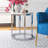 Bono Marble Top End Table