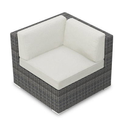 District Outdoor Corner Wedge Lounge Chair