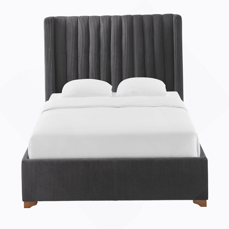Black Twin Bed, Twin, Black