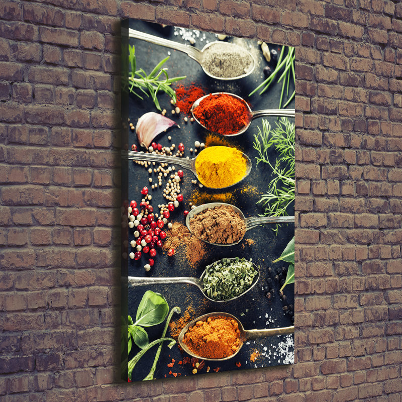 Spices - Wrapped Canvas Print