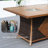 Moda 70 In. X 39 In. X 27 In. Rectangular Wicker Outdoor Gas Fire Pits Dining Set1-1856082371