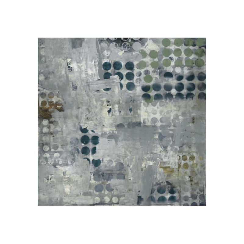 Test Pattern Print by Chelsea Art Studio, 40" H x 40" W x 1.5" D, Knife Gel