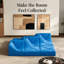7-Seater Modular Chenille Sectional Sofa, 10-Piece Low Profile Deep Seat Lounge Couch for Large Living Rooms and Open Spaces-741291340-741291343