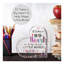 Presse-papiers en cristal Big Heart Teacher