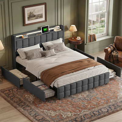 Drawers Bed Frame