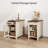 Aneshia End Table with Storage and Charging Station-289663270