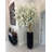 White Cherry Blossom Tree In Matte Planter-108659057