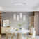Cassandra Light chrome Bubble crystal glass  4 LED  pendant light dimmable