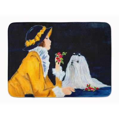 Deese Memory Foam Non-Slip Bath Rug